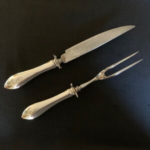Silverplate Carving Set